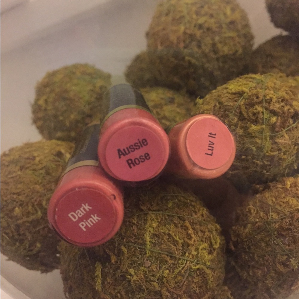 Lipsense bundle- Aussie rose, dark pink, luv it